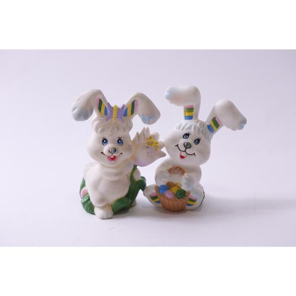 PVC Lot 1992, Crayola, Bunny, PVC Figures, Hollow, Easter PVC Figure, Vintage, T - Picture 1 of 3